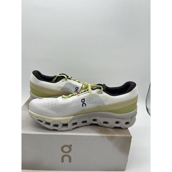 On Men’s Cloudmonster 2 Running Shoes Undyed Zest NWB Size 13 - Picture 6 of 9